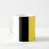 ベルギー国旗 コーヒーマグカップ (正面左)