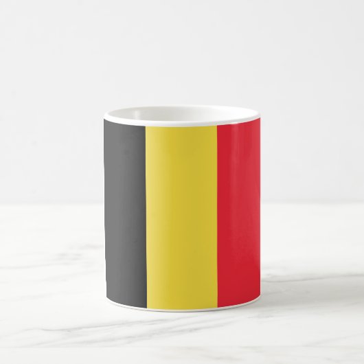 ベルギー国旗 コーヒーマグカップ (中央)