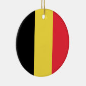 ベルギー国旗 セラミックオーナメント (右)