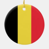 ベルギー国旗 セラミックオーナメント (裏面)