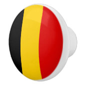 ベルギー国旗 セラミックノブ (右)
