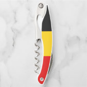 ベルギー国旗 ソムリエナイフ (正面)