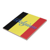 ベルギー国旗 タイル (側面)