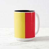 ベルギー国旗 ツートーンマグカップ (正面右)