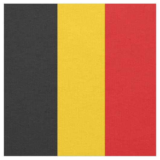 ベルギー国旗 ファブリック (クローズアップ)