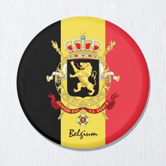 ベルギー国旗&ベルギー旅行、休日/スポーツMag マグネット