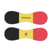 ベルギー国旗、ベルギー、モノグラム/野球ボール 野球ボール (パネル)