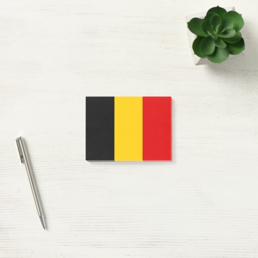 ベルギー国旗 ポストイット (オフィス)