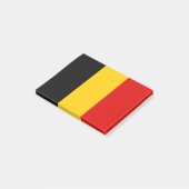 ベルギー国旗 ポストイット (アングル)