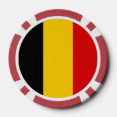 ベルギー国旗 ポーカーチップ (裏面)