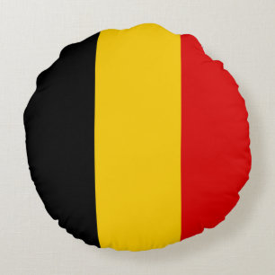 ベルギー国旗 ラウンドクッション