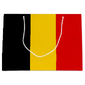 ベルギー国旗 ラージペーパーバッグ (正面)
