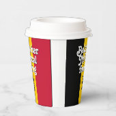 ベルギー国旗 紙コップ (右)