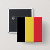 ベルギー国旗 缶バッジ (正面&裏面)
