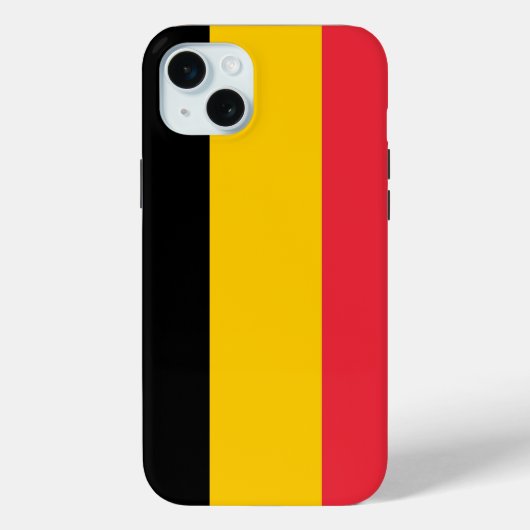 ベルギー国旗 Apple iPhone 15 Plus カース Case-Mate iPhoneケース (裏面)