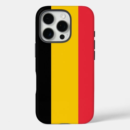 ベルギー国旗 Apple iPhone 16 Pro Case-Mate iPhoneケース (裏面)