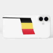 ベルギー国旗 Case-Mate iPhoneケース (裏面 (横))