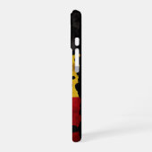 ベルギー国旗 iPhone 16ケース (左側面)