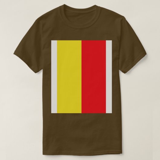 ベルギー国旗 Tシャツ (デザイン正面)