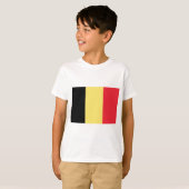 ベルギー国旗 Tシャツ (正面フル)