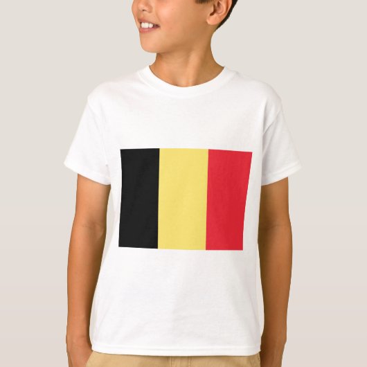 ベルギー国旗 Tシャツ (正面)
