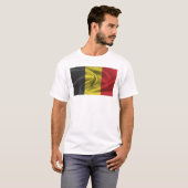 ベルギー国旗 Tシャツ (正面フル)
