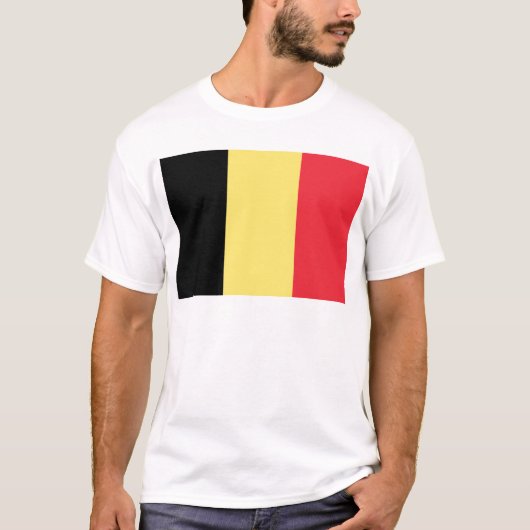 ベルギー国旗 Tシャツ (正面)