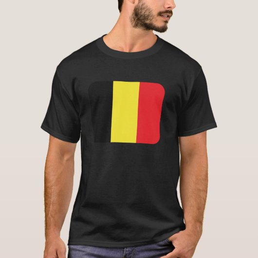 ベルギー国旗 Tシャツ (正面)