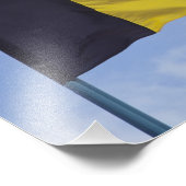 ベルギー国旗RF) フォトプリント            (角)