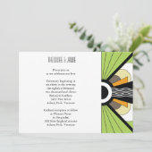 ベルギー招待状:ライム 招待状 (スタンド正面)