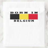 ベルギー生まれ 長方形シール (バッグ)