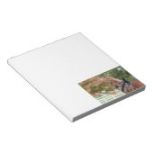 ベルギー荷車を引く馬のメモ帳 ノートパッド (アングル)