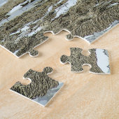 ベルギー荷車を引く馬インパドックジグソーパズル ジグソーパズル (側面)