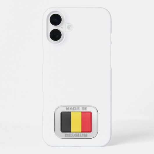 ベルギー製 iPhoneケース (裏面)