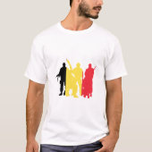 ベルギー軍隊単位 Tシャツ (正面)