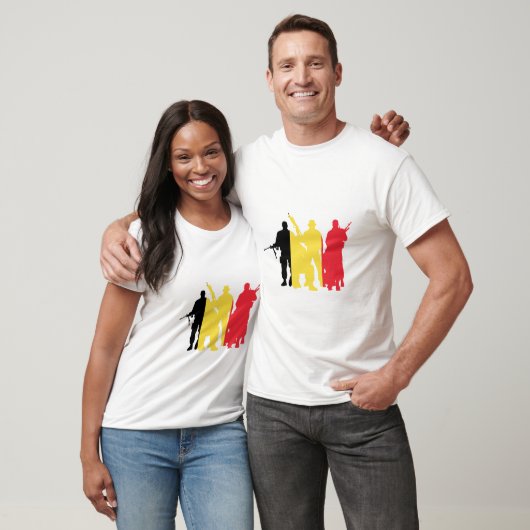 ベルギー軍隊単位 Tシャツ (ユニセックス)