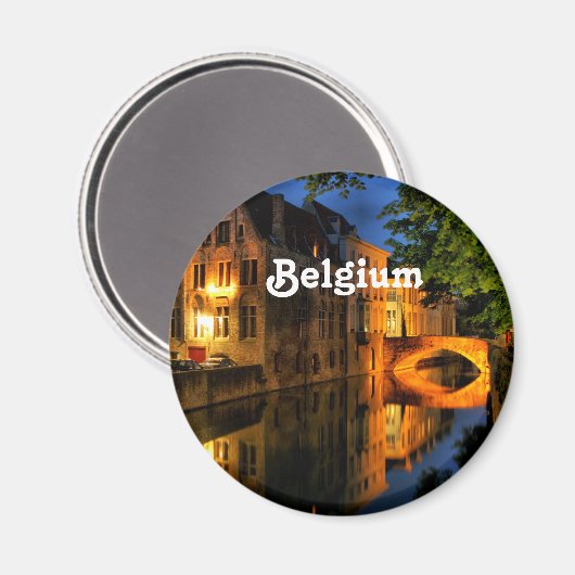 ベルギー運河 マグネット (正面/裏面)