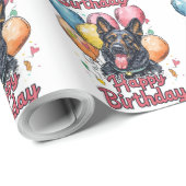 ベルギー風船羊飼い ラッピングペーパー (ロールコーナー)