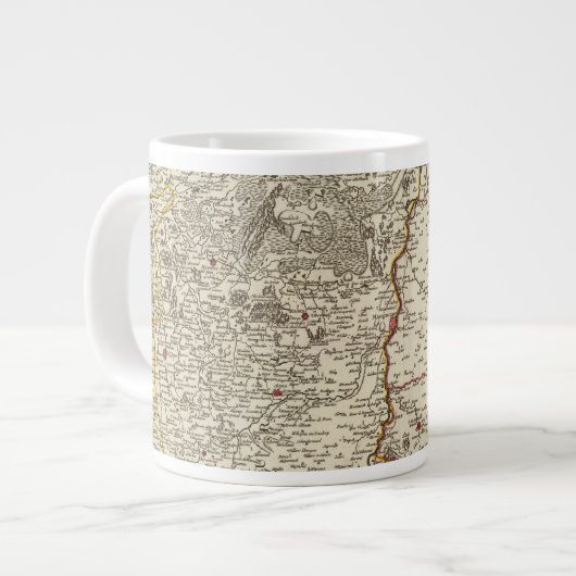 ベルギー2 ジャンボコーヒーマグカップ (正面左)