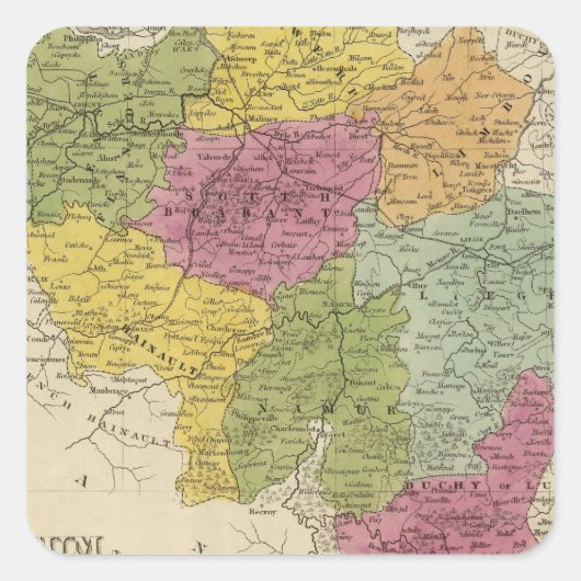 ベルギー2 スクエアシール (正面)