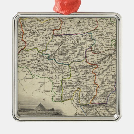 ベルギー3 メタルオーナメント (正面)