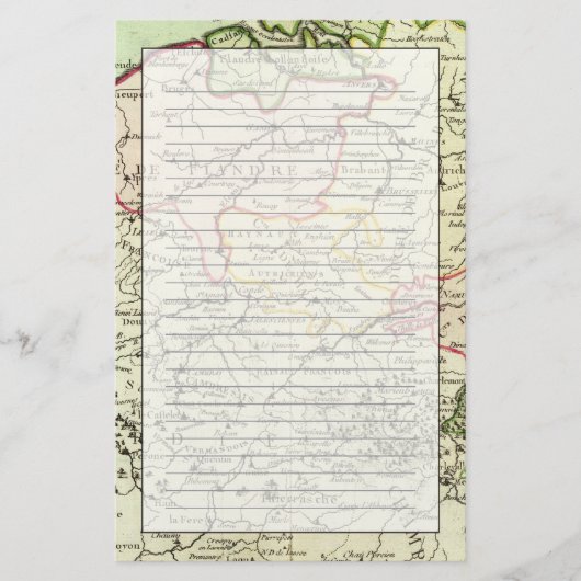 ベルギー3 便箋 (正面)