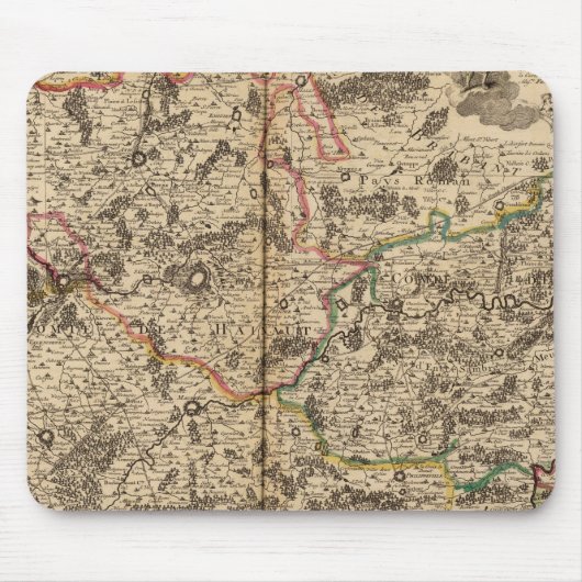 ベルギー4 マウスパッド (正面)