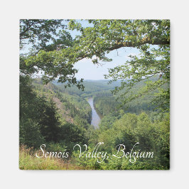 ベルギー，アルデンヌ，セモワ・バレー・ビュー マグネット