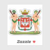 ベルギー、アントワープの紋章 シール (シート)