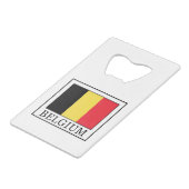 ベルギー クレジットカード栓抜き (正面アングル)