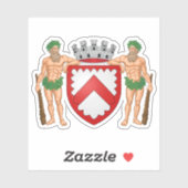 ベルギー,コルトレイクの紋章 シール (シート)