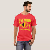 ベルギー サッカー 2026 Tシャツ (正面フル)