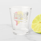 ベルギー ショットグラス (裏面)