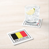 ベルギー スクエアペーパーコースター (インサイチュ)